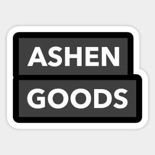 Ashen Goods Sticker